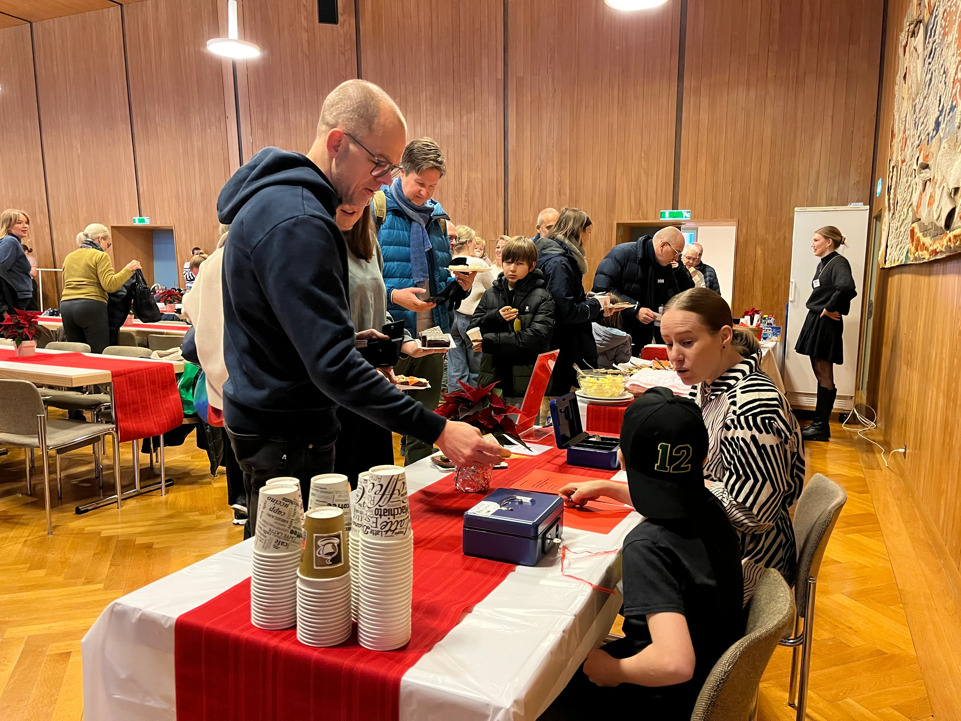 Kahvilan myyjät